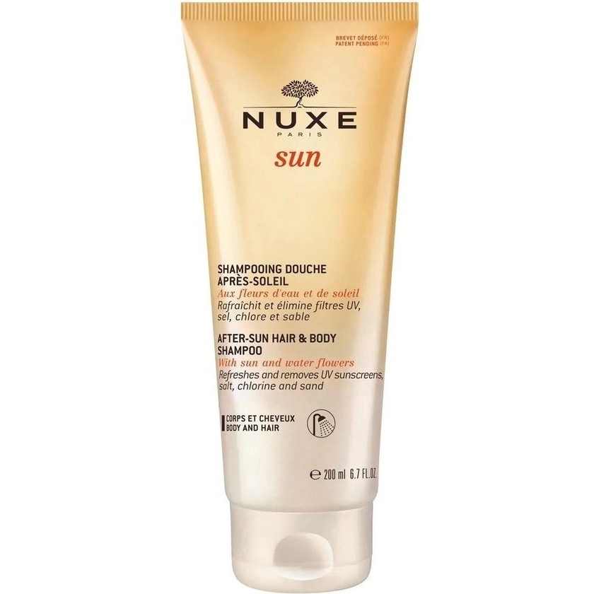 Sun After-sun Shower Shampoo By Nuxe 200 Ml