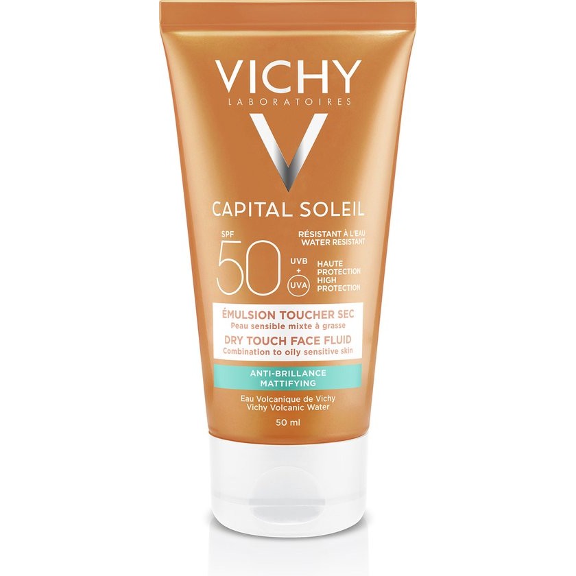 Capital Soleil – Protective Matte Fluid For Face Spf 50 50ml