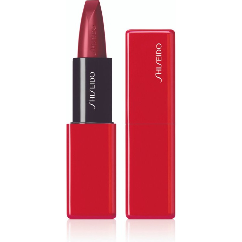 SHISEIDO – Technosatin Gel Lipstick – 411 Scarlet Cluster – 3.3 gr – lipstick