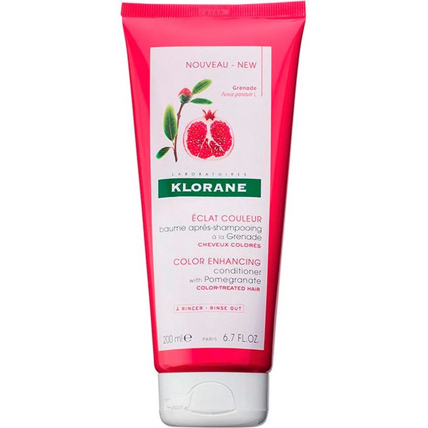 Color Enhancing Conditioner With Pomegranate By Klorane 200 Ml