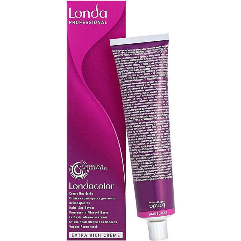 Londa Professional – Permanent Color Extra Rich Creme – Permanent Cream Hair Color 4/0 Medium Brunette