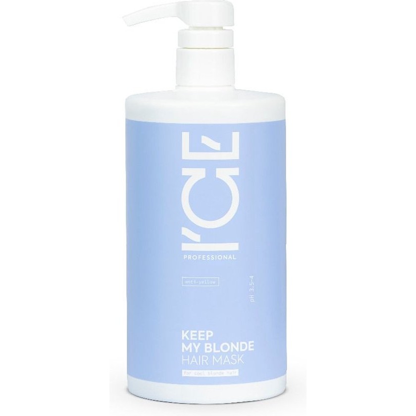 ICE Professional Keep My Blonde Mask Anti-Yellow 750ml