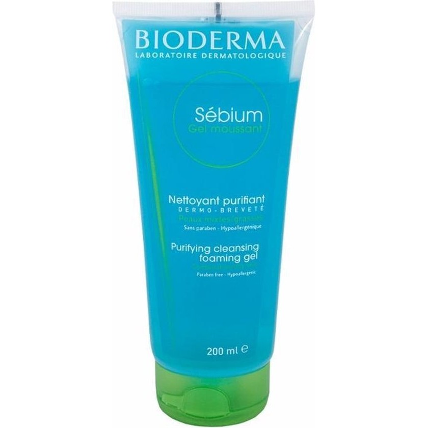 Bioderma SEbium Gel Moussant Purifying Cleanising Foaming 200 Ml