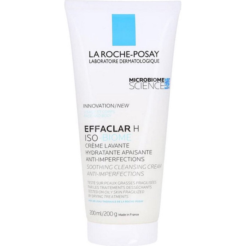 La Roche Posay Effaclar H Iso-biome Creme Lavante By La Roche-posay 200 Ml