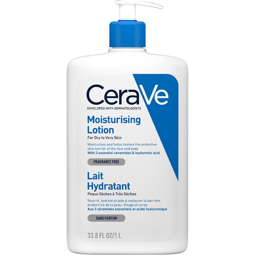 Moisturising Lotion For Dry To Very Dry Skin By Cerave 1000 Ml