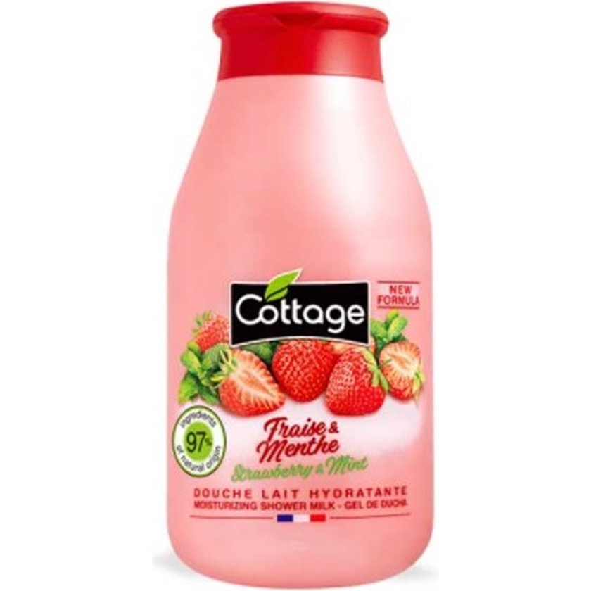 Cottage Moisturizing Shower Gel Strawberry & Mint 250ml