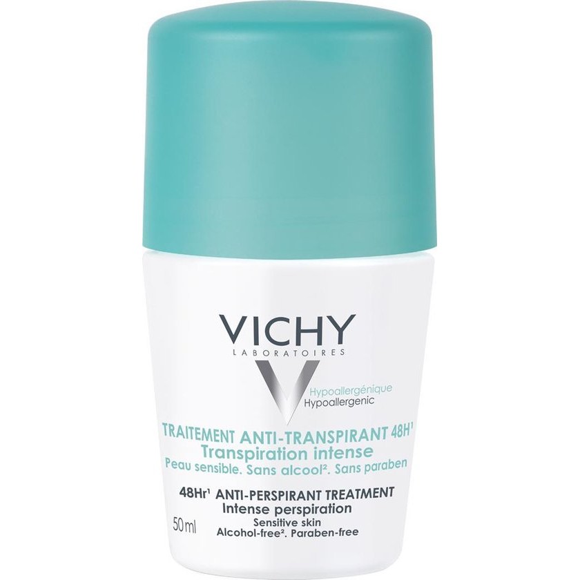Vichy Deo Anti Transpiratie Verzorging 48H Roll on Gevoelige Huid 50ml
