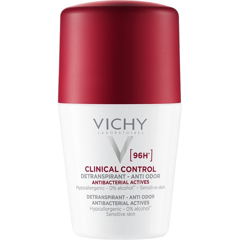 Clinical Control Deperspirant Anti-odor 96h – Antiperspirant Against Excessive Sweating 50ml By Vichy 50 Ml