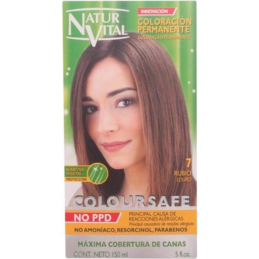 Coloursafe Permanent Dye By Natur Vital #7-blonde