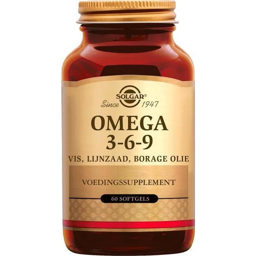 Omega 3-6-9 Solgar 60 Capsules