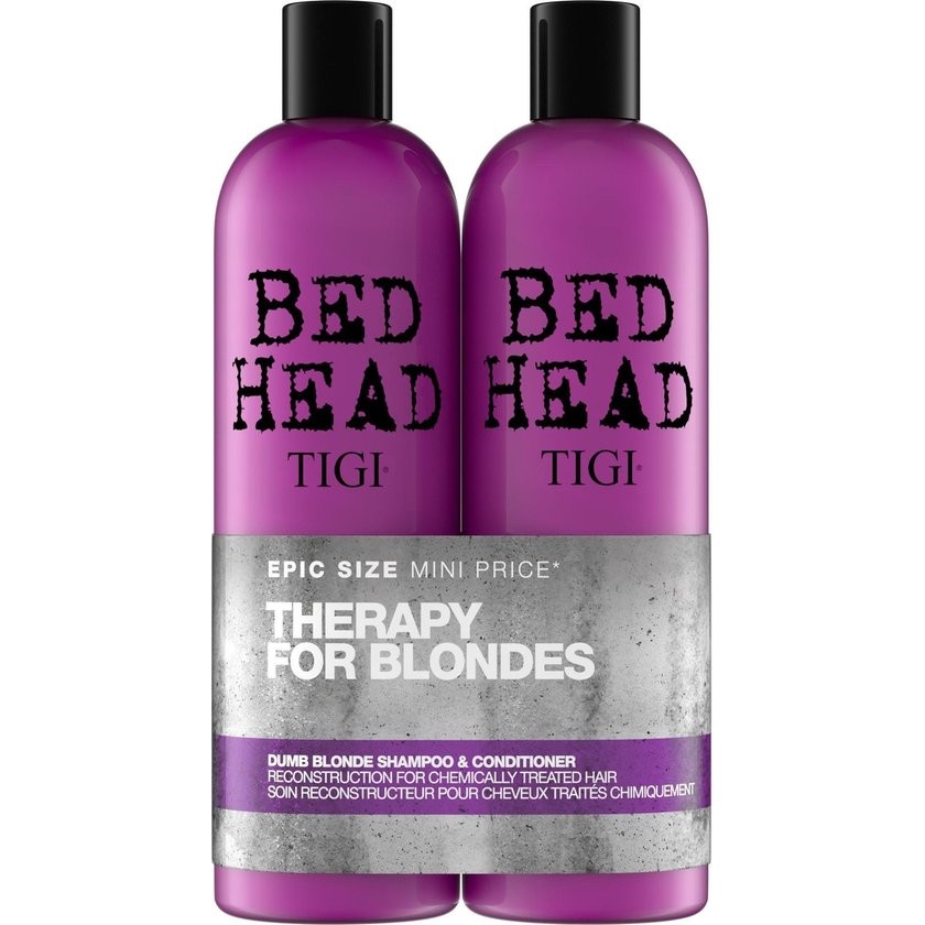 Tigi Bed Head Dumb Blonde Shampoo & Conditioner 750 ml + 750 ml