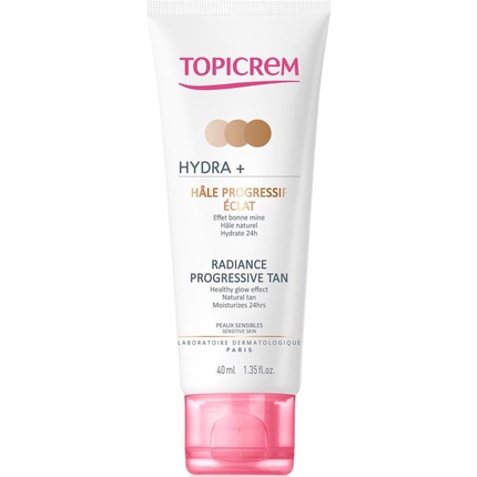 Topicrem HYDRA+ Radiance Progressive Tan 40 ml