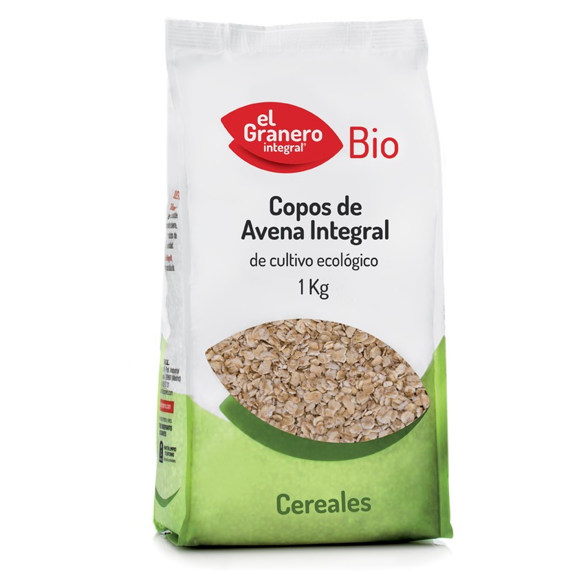 Granero Organic Wholegrain Oat Flakes 1 Kg