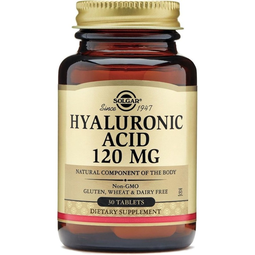 Solgar Vitamins – Hyaluronic Acid 120mg (Hyaluronzuur)