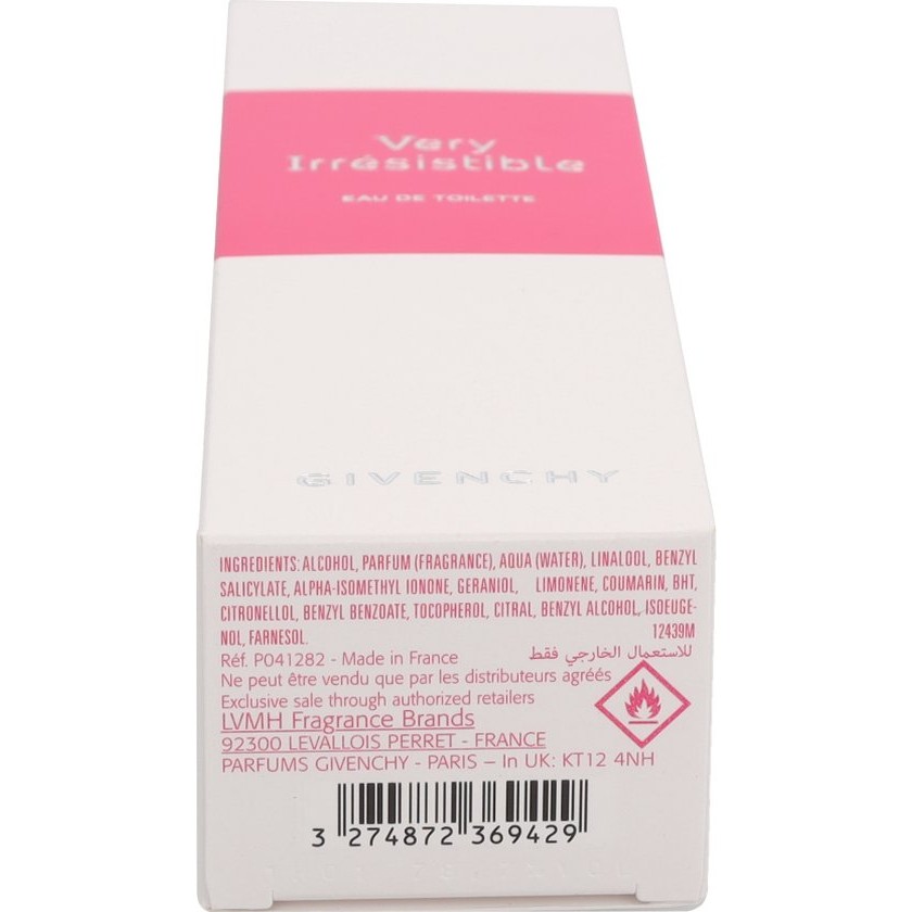 Givenchy Very Irresistible Eau De Toilette Spray 50 ml for Women