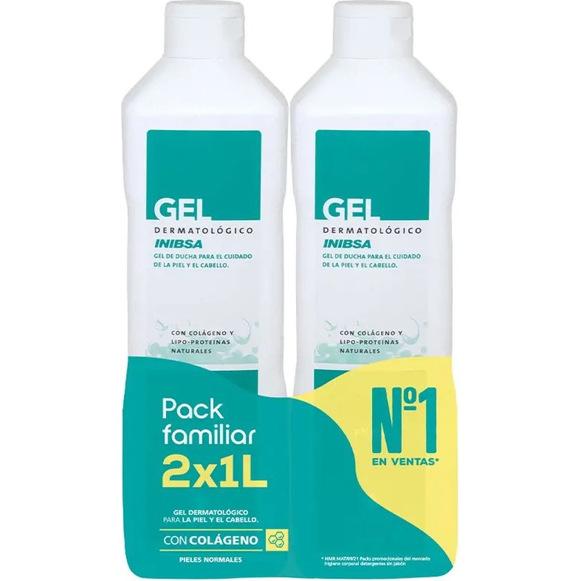 Inibsa Dermatological Gel Set 3 Pieces