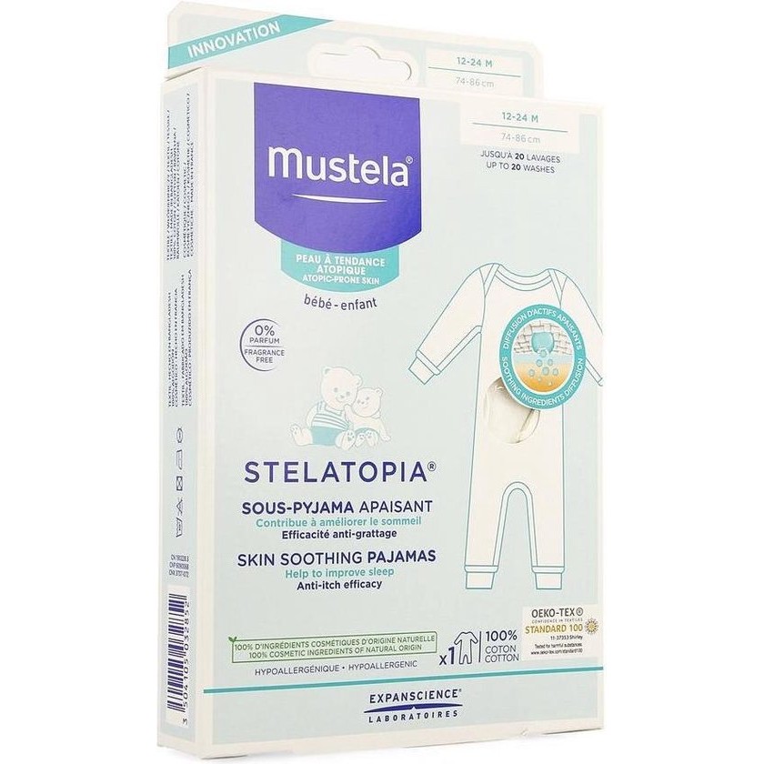 Mustela Skin Soothing Pajamas Stelatopia 12-24 Months