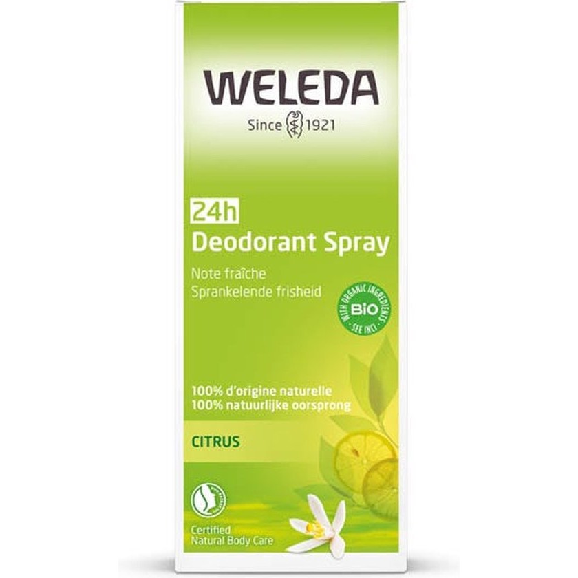 Citrus Deodorant By Weleda 100 Ml