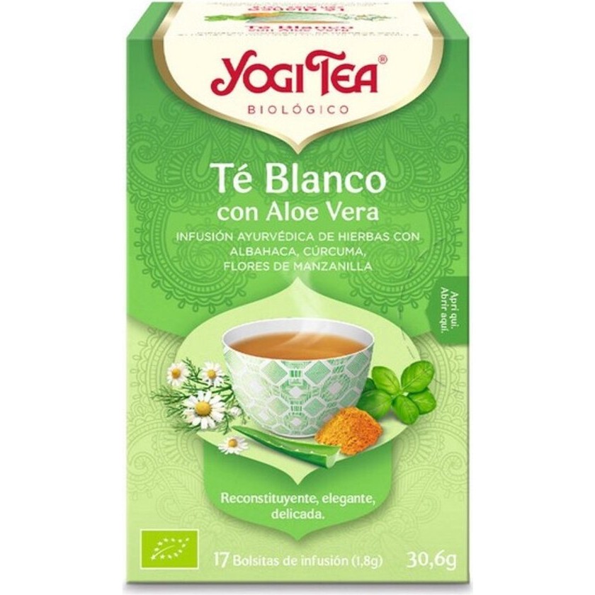 Yogi Tea White Tea with Aloe Vera 17 Filters