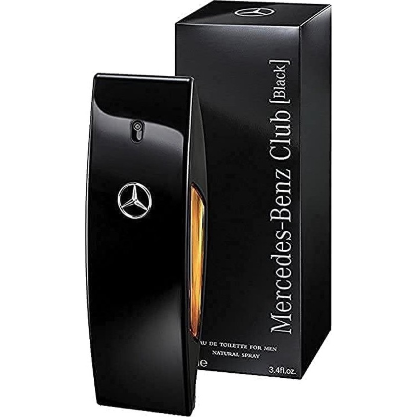 Mercedes Benz Benz Benz Club Black Eau De Toilette Spray 100 ml for Men