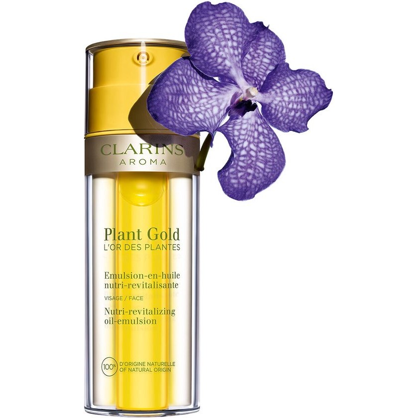 Clarins Plant Gold L’Or des Plantes Nutri-Revitalizing Oil-Emulsion – 35 ml – gezichtsverzorging