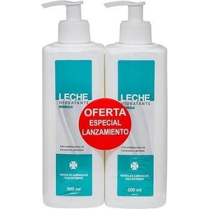 Inibsa Dermatological Moisturizing Milk 2 X 500 Ml