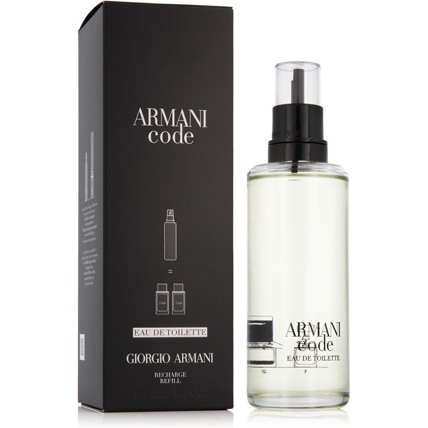 Giorgio Armani Code Homme Navulbaar Eau de toilette navulling 150 ml