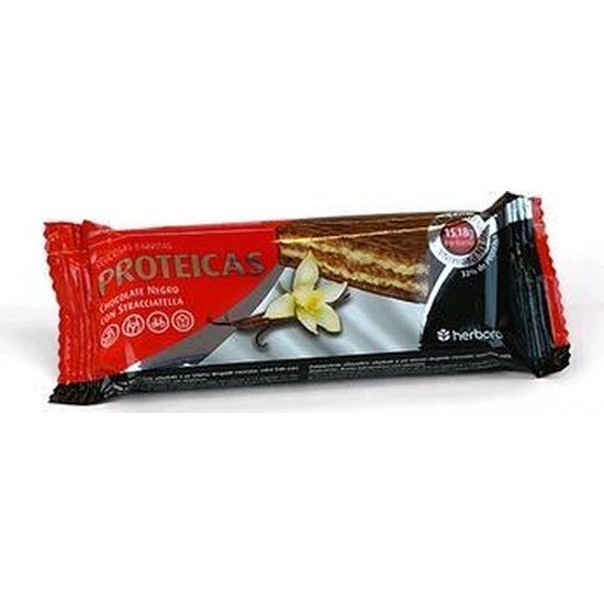 Herbora Vanilla Protein Bars Box 24 Units