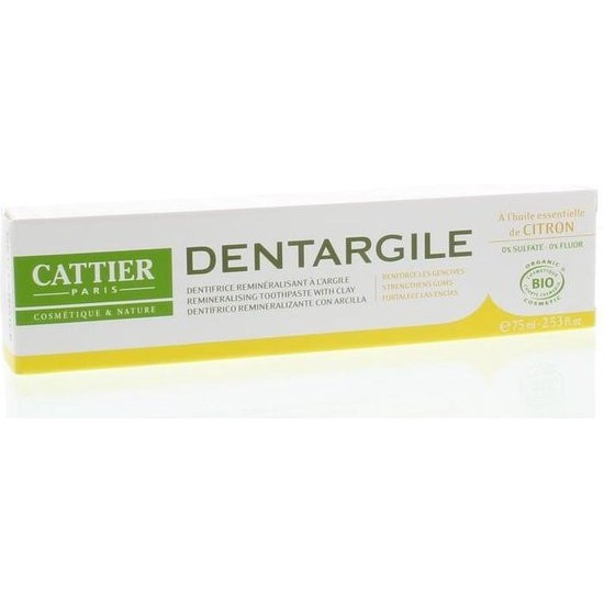 Cattier Paris Cattier Dentifrico Dentargile Limon 75ml