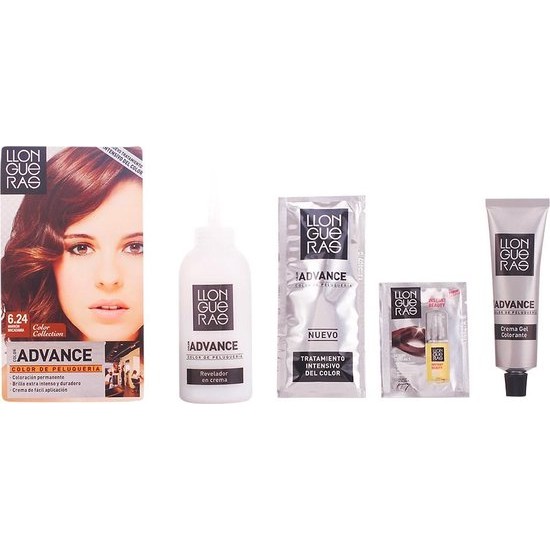 Color Advance Hair Colour By Llongueras #6.24-marron-macadamia