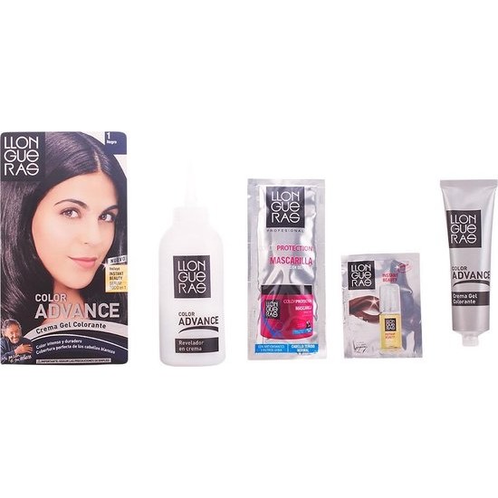 Llongueras Color Advance Hair Colour 1 Natural Black