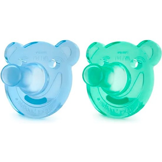 Avent Ultra Air Happy Soother 0-6 Months Baby Boy 2u