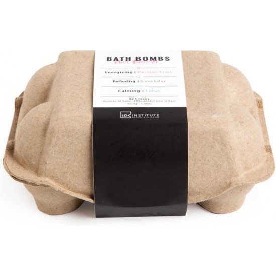 Idc Institute Bath Bombs Pure Energy Lot of 6 Pieces