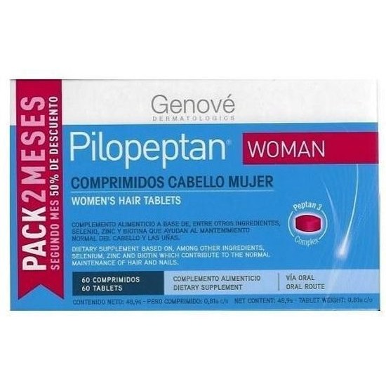 Pilopeptan Woman Duplo 2×30 Comprimidos