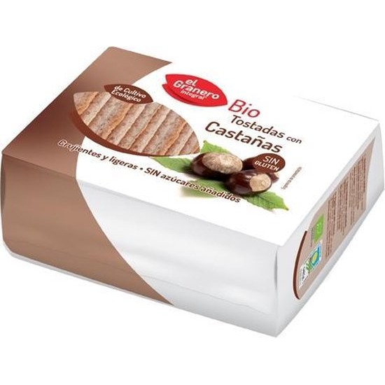 Granero Tostadas De Castaa+-a Sin Gluten Bio 90g