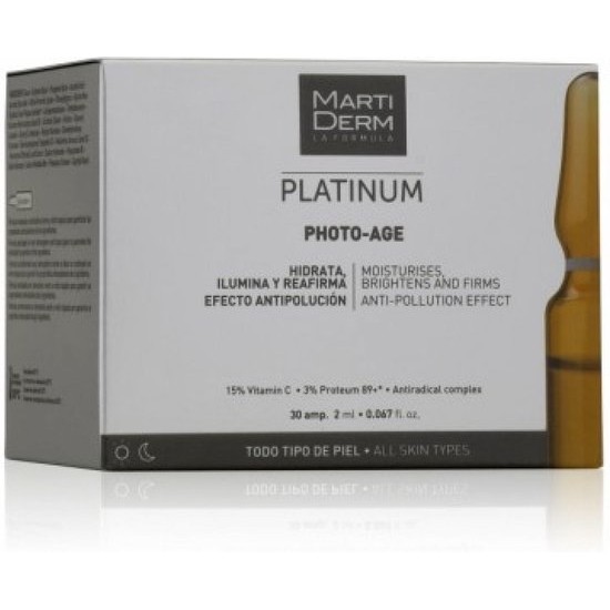 Ampoules Platinum Photo Age Martiderm (2 ml)