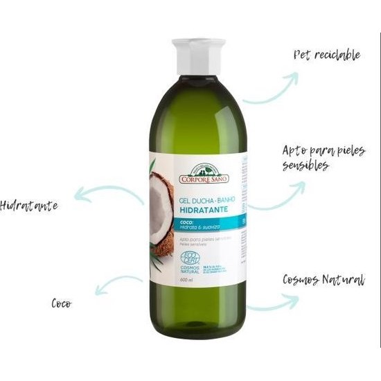 Body Moisturizing Shower Gel 600ml