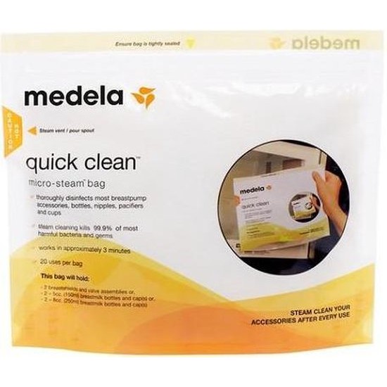 Medela Microwave Steam Sterilizer Bags