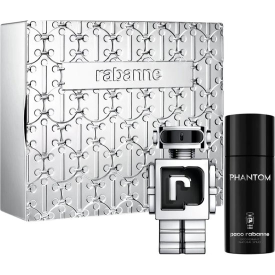 Paco Rabanne Phantom Eau De Toilette Spray 100ml Set 2 Pieces Christmas 2023