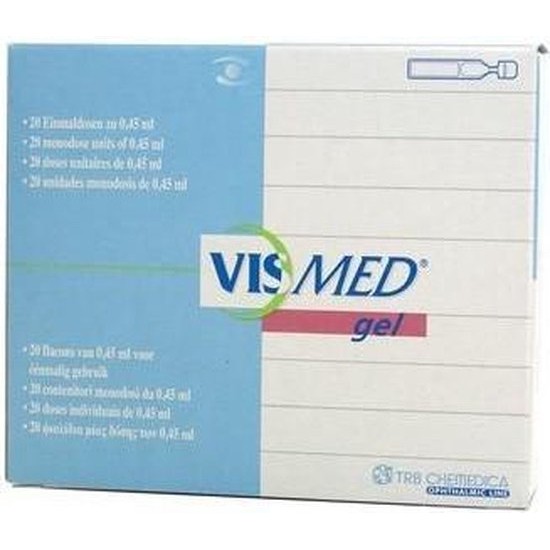 Vismed Gel Ocular 20 Monodosis