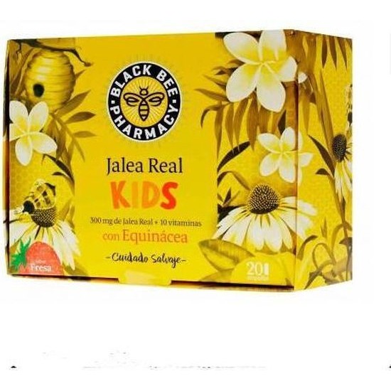 Black Bee Jalea Real Kids 20 Ampollas
