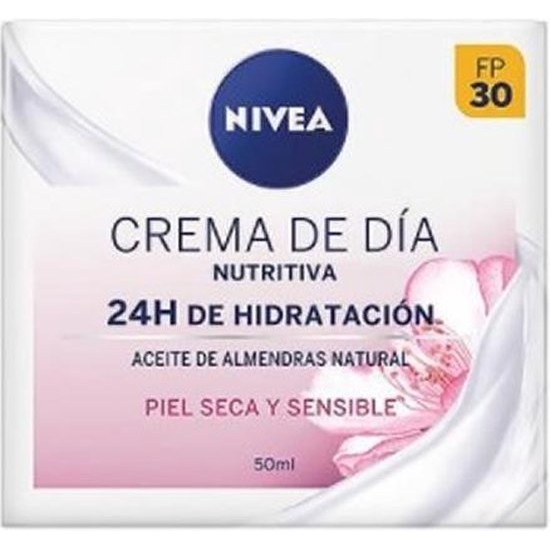 Nivea Nourishing Day Cream 24h Hydration Dry And Sensitive Skin 50ml