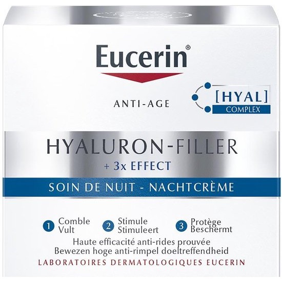 Anti-Aging Nachtcrème Eucerin Hyaluronic Filler 50 ml
