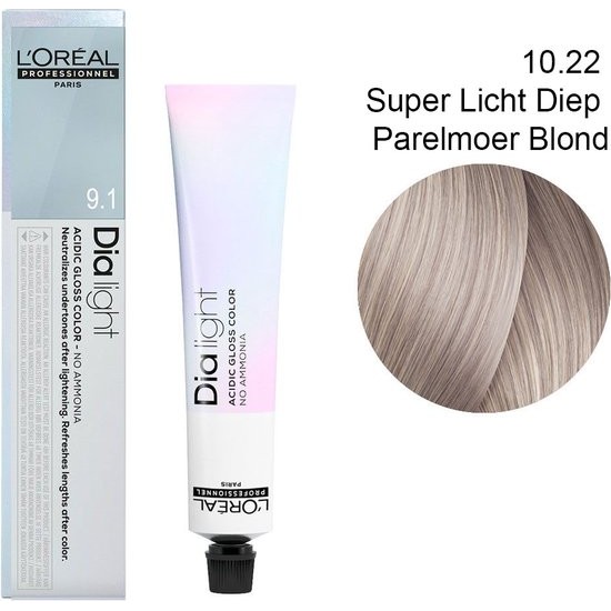 Permanent Colour Creme L’Oreal Professionnel Paris Dia Light Nº 10.22 (50 ml)