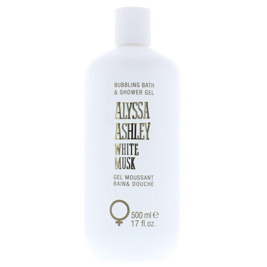 Alyssa Ashley Bath/Shower Gel, 500 ml, White Musk