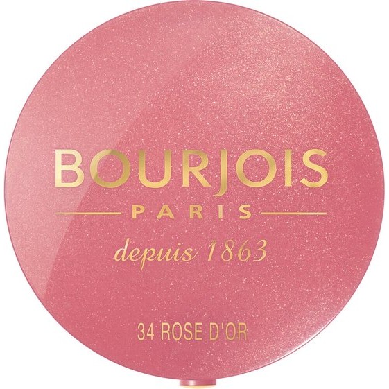 Little Round Pot Blusher Powder By Bourjois #034-rose-d’or