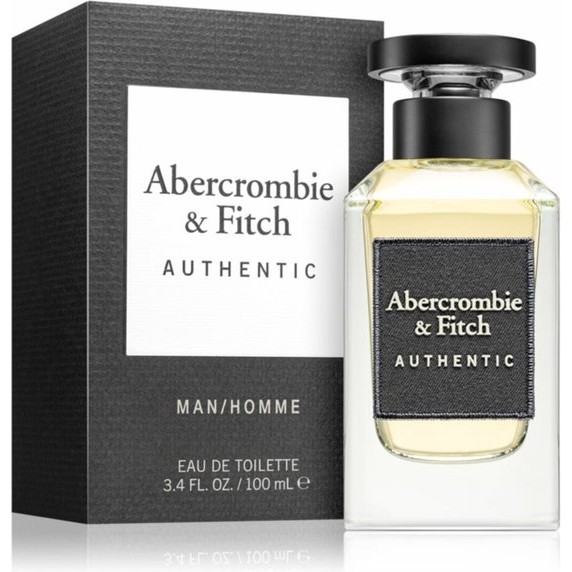 Abercrombie and Fitch Authentic Men Eau de Toilette, 100ml