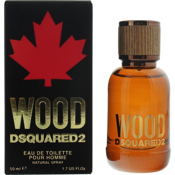 Dsquared2 Wood Pour Homme – 50ml – Eau de toilette