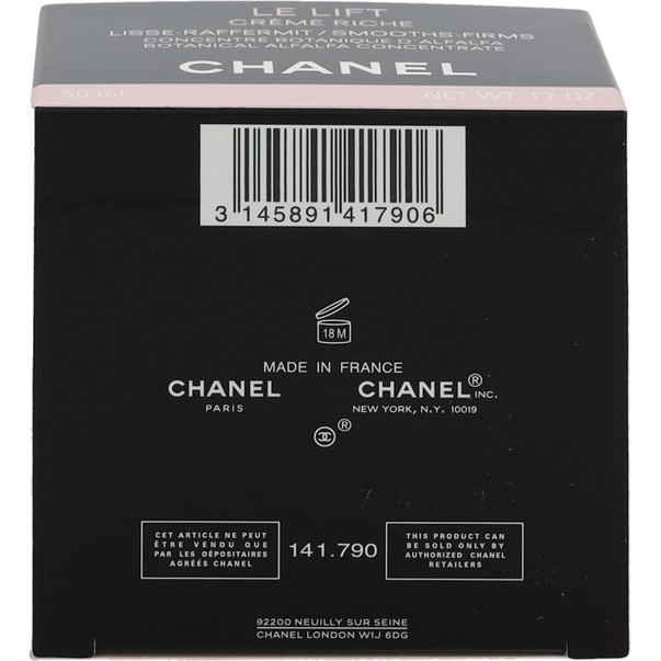 Chanel Le Lift CrEme Riche 50 Ml