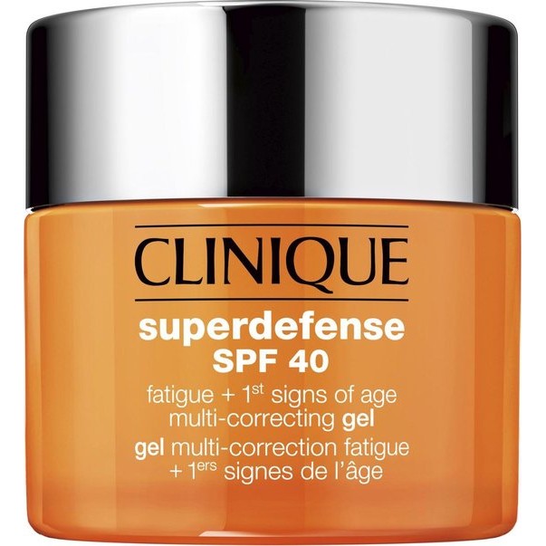 Clinique Superdefense Broad Spectrum Spf40 Fatigue   First Signs Of Age Multi correcting Gel 50ml